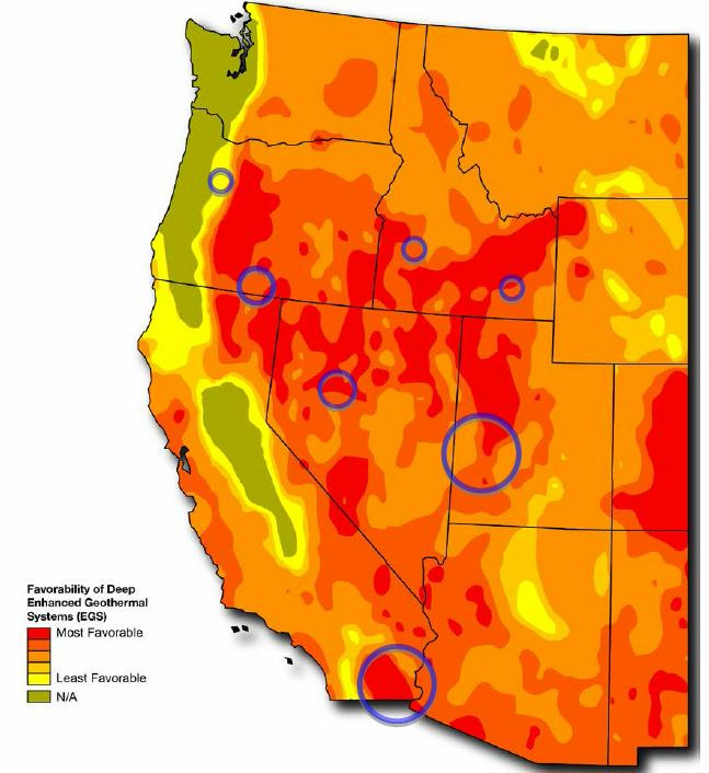 EGS in the WECC best locations | Peak Everything, Overshoot, & Collapse