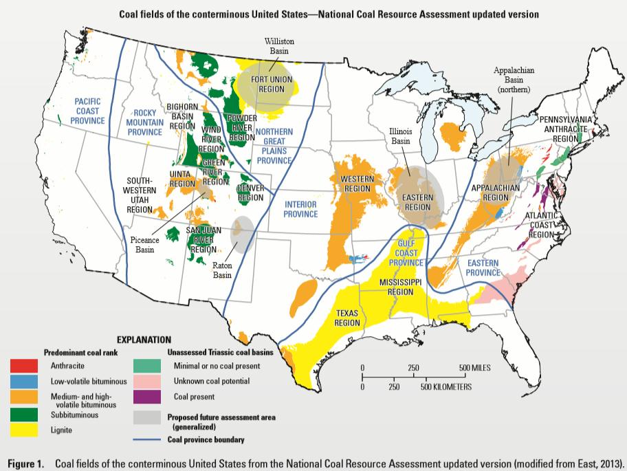 USGS says Powder River Basin has 35 years of coal left, not 250 | Peak ...